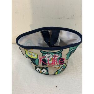 31 Thirty-one oh snap bin 6” round "Kylie" owl pattern